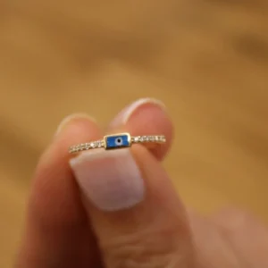 Nazar Boncuklu Yüzük