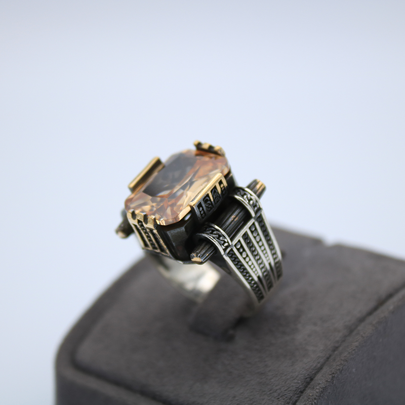 Sitrin Erkek Yüzük