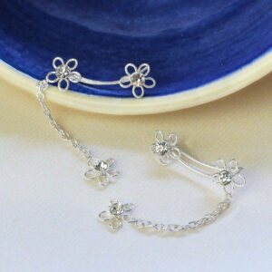 Sarkan Gümüş Küpe