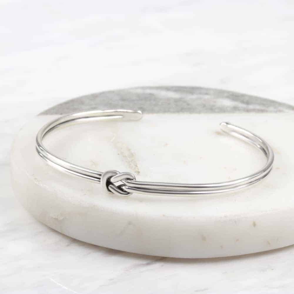 Aşk Düğüm Bileziği Gümüş