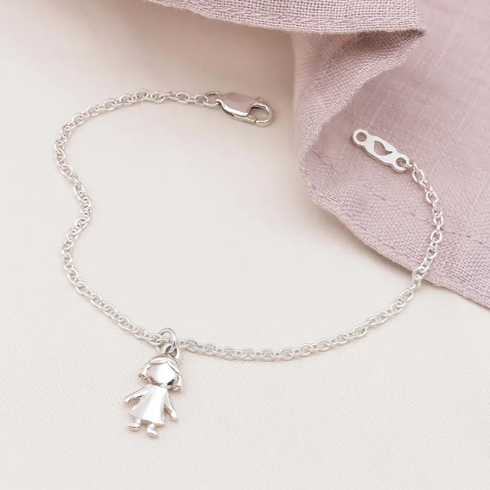 925 Ayar Bebek Gümüş Bilezik