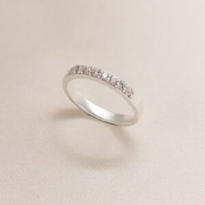 Sonsuzluk Bandı Gümüş Yüzük 925 Ayar