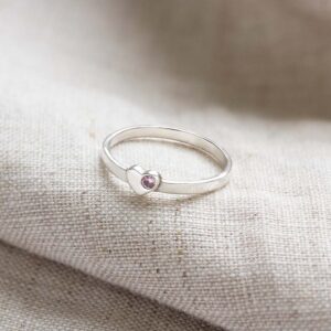 Zarif Kalpli Gümüş Söz Yüzüğü