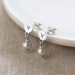 İlk İnci Damla Gümüş Küpe