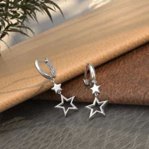 Samanyolu Gümüş Küpe