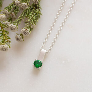 Tektaş Doğum Taşı Kolye